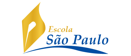 Logotipo da Escola São Paulo em Holambra, com design institucional e cores representativas